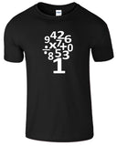 Number Day Kids T Shirt Children Boys Girls Maths Symbols School Tee - TheMonkeyTees