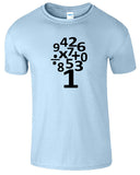 Number Day Kids T Shirt Children Boys Girls Maths Symbols School Tee - TheMonkeyTees