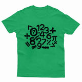Number Day Symbols T Shirt Kids Boys Girls Maths Day Costume Tee Gift - TheMonkeyTees