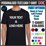 Personalised Kids T-Shirt Girls Boys Customised Childrens Tee - TheMonkeyTees