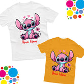 Personalised Lilo Stitch Girls Boys Kids T-Shirt - TheMonkeyTees