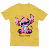 Personalised Lilo Stitch Girls Boys Kids T-Shirt - TheMonkeyTees