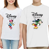 Personalised Minnie Mickey Mouse Disneyland On Ice Show Family Kids Gift T-Shirt - TheMonkeyTees