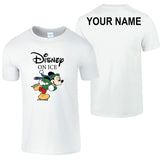 Personalised Minnie Mickey Mouse Disneyland On Ice Show Family Kids Gift T-Shirt - TheMonkeyTees