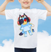 Red Nose Day Funny Kids Girls Boys Dog T-Shirt - TheMonkeyTees