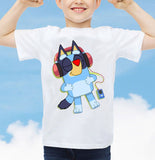 Red Nose Day Funny Kids Girls Boys Dog T-Shirt - TheMonkeyTees