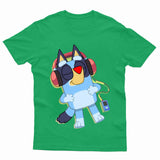 Red Nose Day Funny Kids Girls Boys Dog T-Shirt - TheMonkeyTees