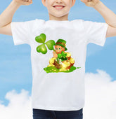 ST Patrick Day Adult Kids T-Shirt Ireland Irish Gift Tee - TheMonkeyTees