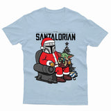 The Santalorian Santa Baby Yoda Mens Kids T Shirt Christmas - TheMonkeyTees