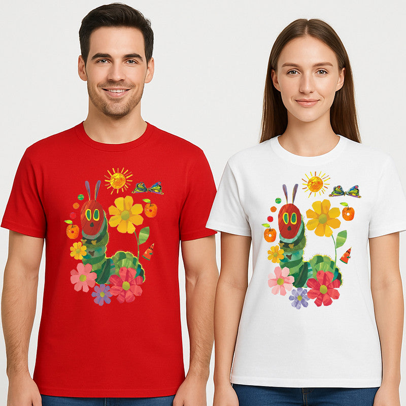 Caterpillar World Book Day Girls Boys Kids T-Shirt Funny School Costume Tee