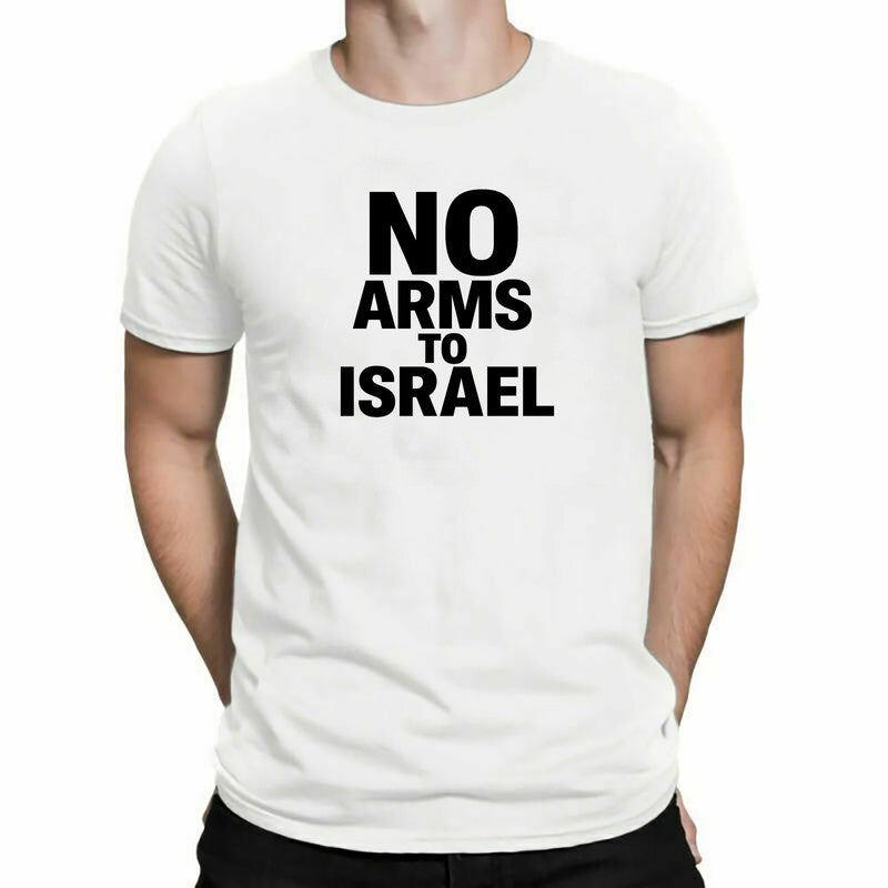 No Arms To Israel Adult Kids T-Shirt Free Palestine Tee