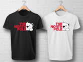 The North Polar Bear Adult Kids T-Shirt Christmas Xmas Santa Tee