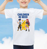 Pudsey Bear Adult Kids T-Shirt K-Pop Demon Spotty Day Tee