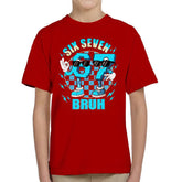 Italian Brainrot Gaming Adult Kids T-Shirt Six Seven 6 7 Funny Meme Tee