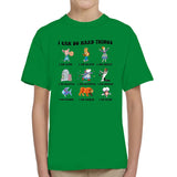 I Can Do Hard Things World Book Day Kids T-Shirt Back To School Funny Tee