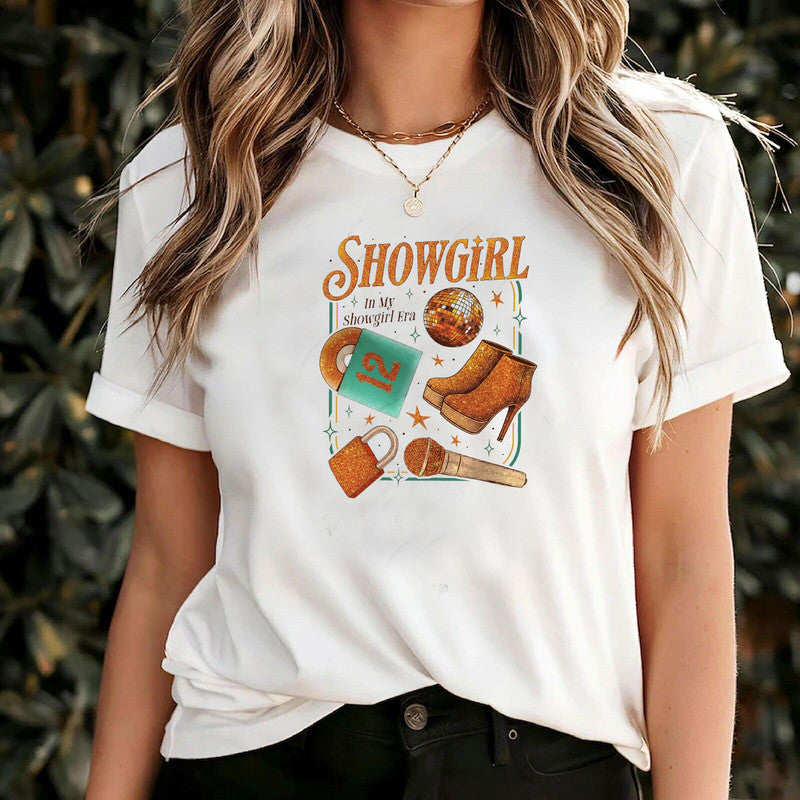 In My Showgirl Era Unisex T-Shirt Music Xmas Girls Tee