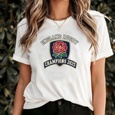 England Rugby 2025 Champions Adult Kids T-Shirt