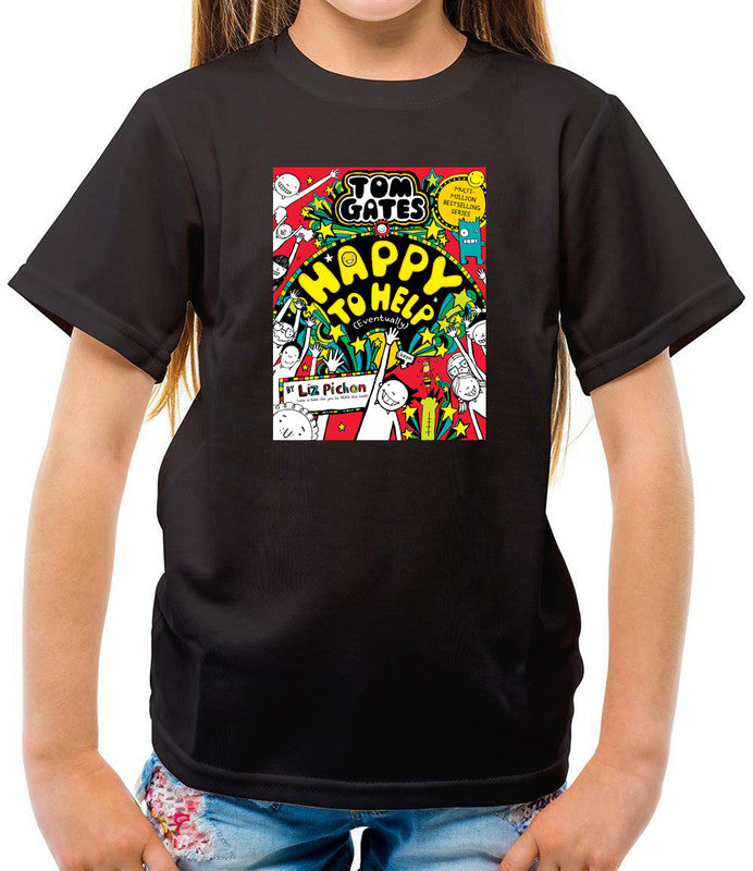 Tom Gates Adult Kids T-Shirt Boys Girls World Book Day Costume Funny Top Tee