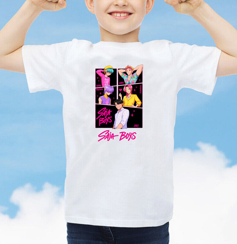 Saja Boys Adult Kids T-Shirt Baby Mystery Jinu Abby Tee