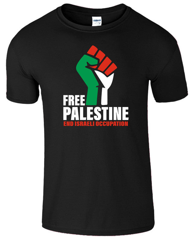Free Palestine Adult Kids T-Shirt Gaza Freedom Tee