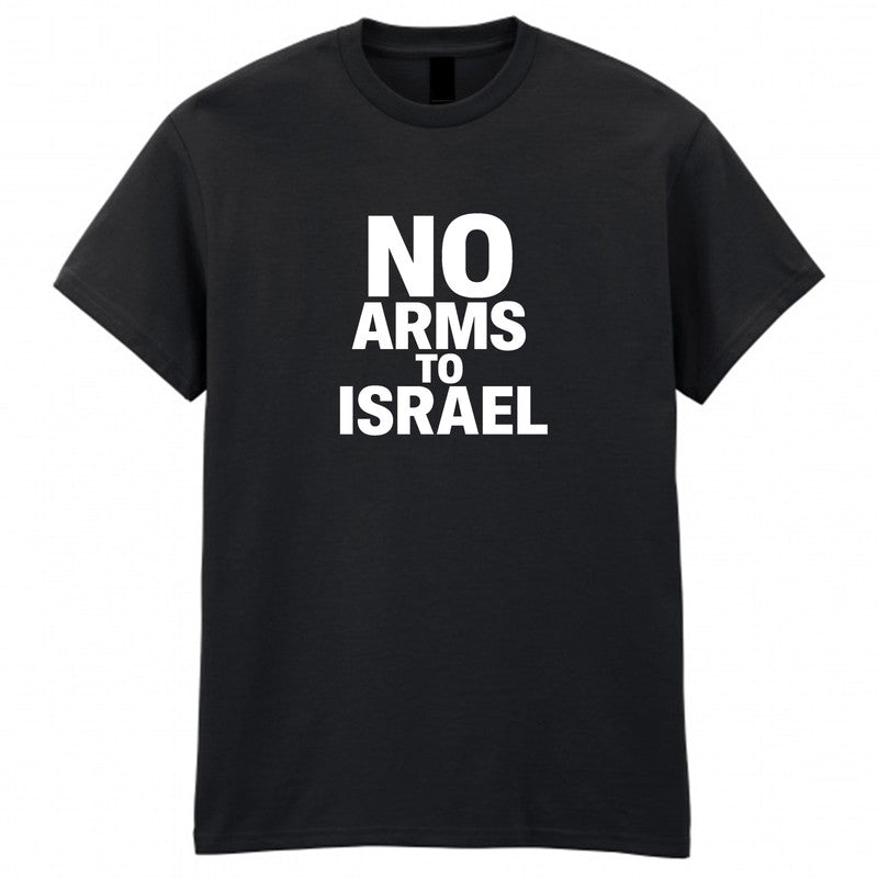 No Arms To Israel Adult Kids T-Shirt Free Palestine Tee