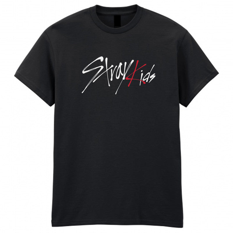 Stray Kids Logo T-Shirt Kpop Gift Concert Dominate World Tour 2026 Tee SKZ Stay Merch Unisex Kids Adults Tops