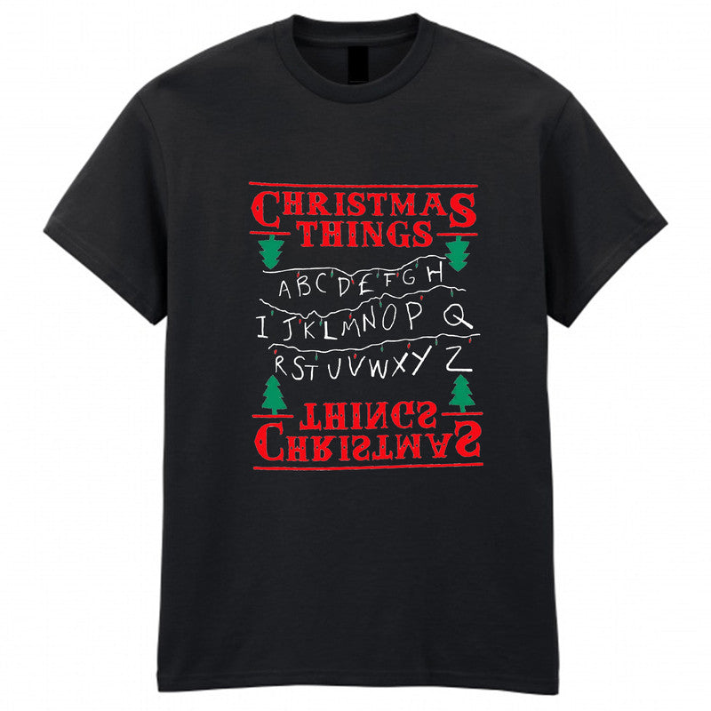 Stranger Thing Christmas Adult Kids T-Shirt Xmas Tee