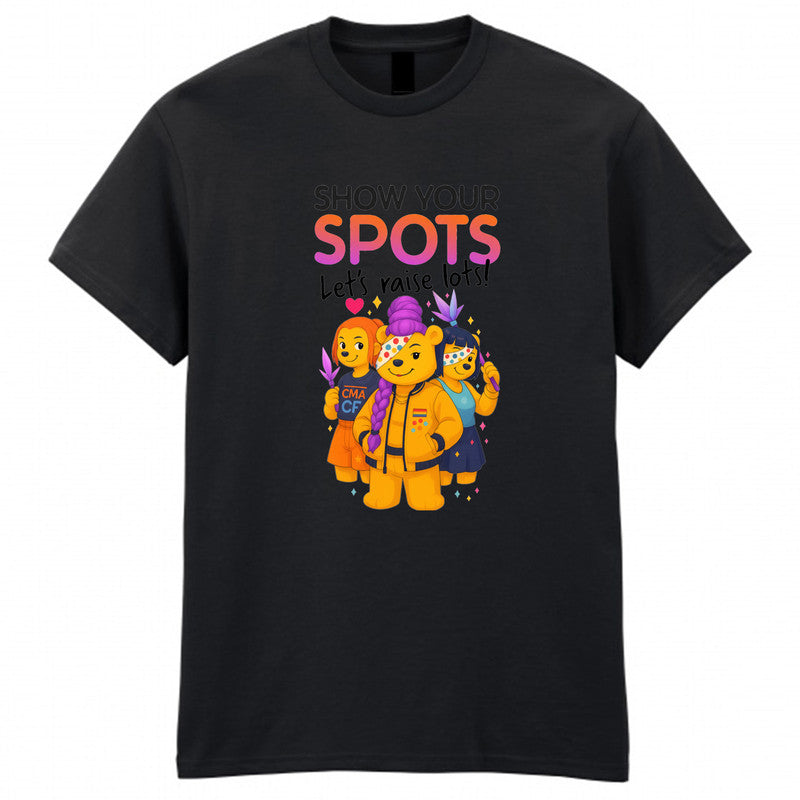 Pudsey Bear K-Pop Demon Adult Kids T-Shirt Spotty Day Tee
