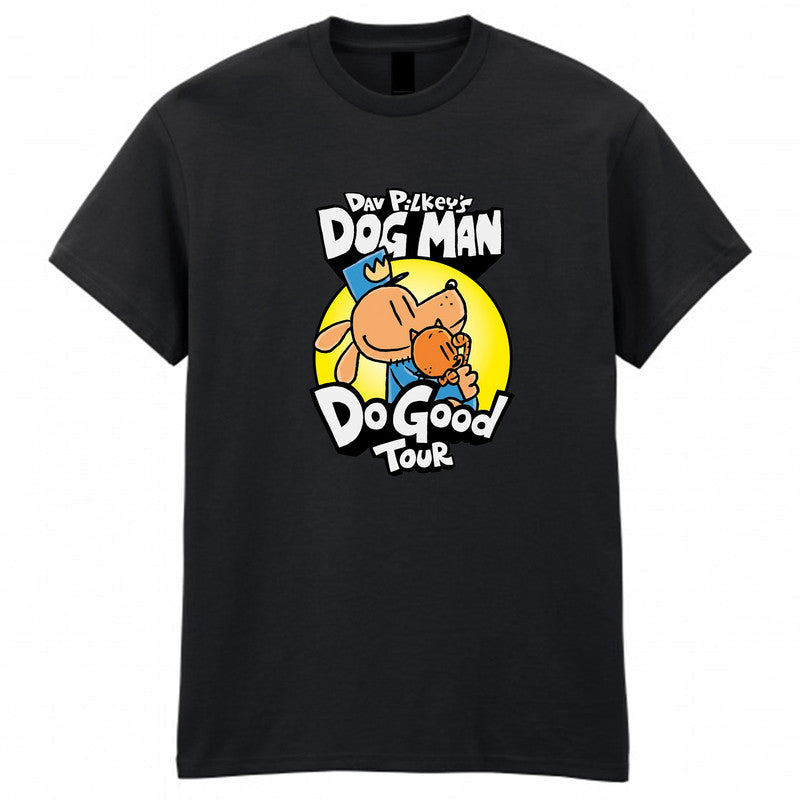 Dav Pilkeys Dogman Good Tour Kids T-Shirt World Book Day Funny Dog Costume