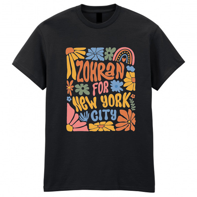 Zohran Mamdani Adult Kids T-Shirt New York Mayor NYC Tee