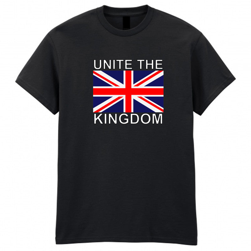Unite The Kingdom Unisex Kids T-Shirt Tommy Robinson Fans Merch Tee