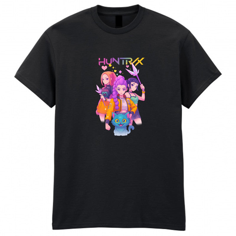 K-Pop Huntrix Demon Unisex Kids T-Shirt Pop Girls Tee