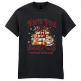 Christmas North Pole Adult Kids T-Shirt Xmas Book Club Tee