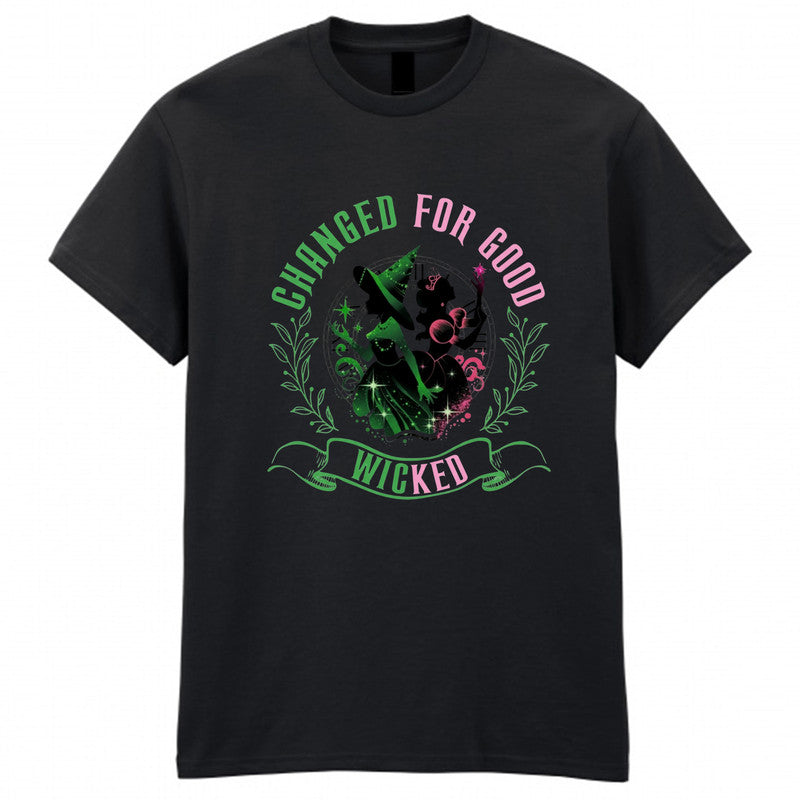 WICKED For Good Adult Kids T-Shirt Movie 2025 Magic Tee