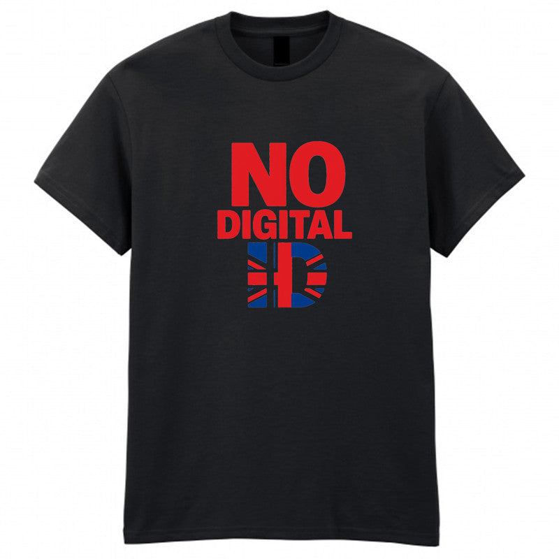 Say No To Digital ID Adult Kids T-Shirt Labour Britcard Tee