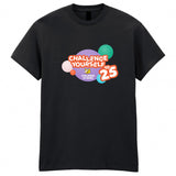 Pudsey Bear Adult Kids T-Shirt Challenge Yourself Spotty Day Tee