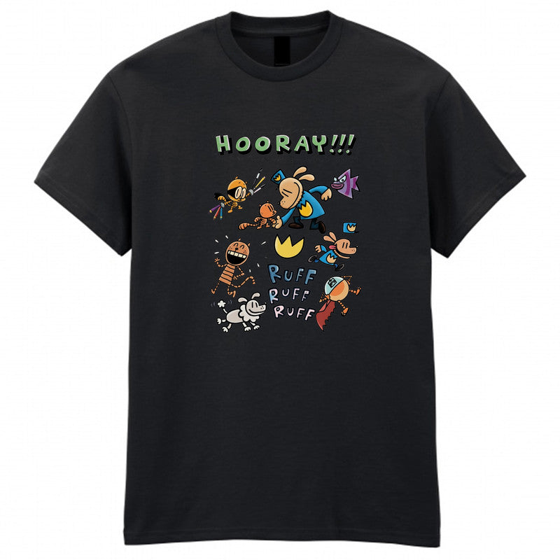 Dogman World Book Day Adult Kids T-Shirt Funny School Gift Tee