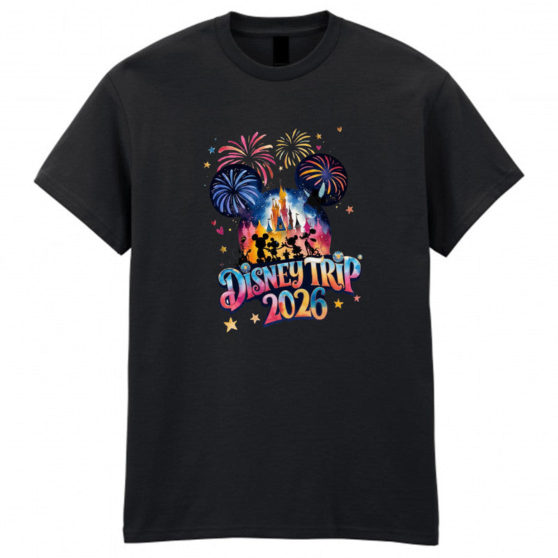 Disneyland Family Trip Adult Kids T-Shirt 2026 Vacation Fun Gift Tee