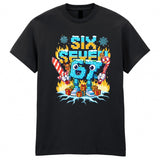 67 Six Seven Italian Brainrot Kids T-Shirt Girls Boys Christmas Meme Gamer Tee