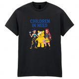 Pudsey Bear Adult Kids T-Shirt K-Pop Demon Spotty Day Tee