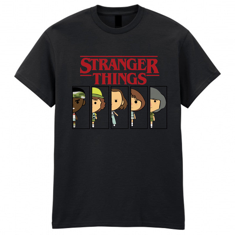 Stranger Things Adult Kids T-Shirt Upside Down TV Show Tee