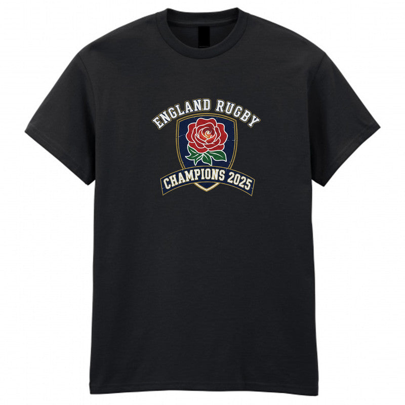 England Rugby 2025 Champions Adult Kids T-Shirt