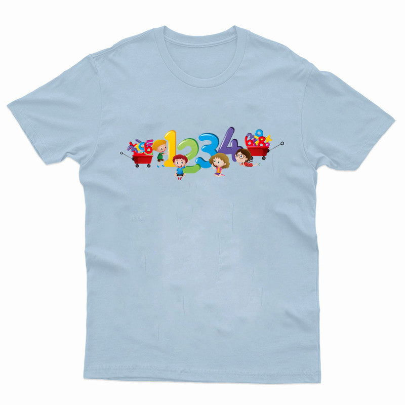 Boys Girls Number Day Mens Kids T Shirt Maths Symbol School Event 2025 Gift Tee - TheMonkeyTees
