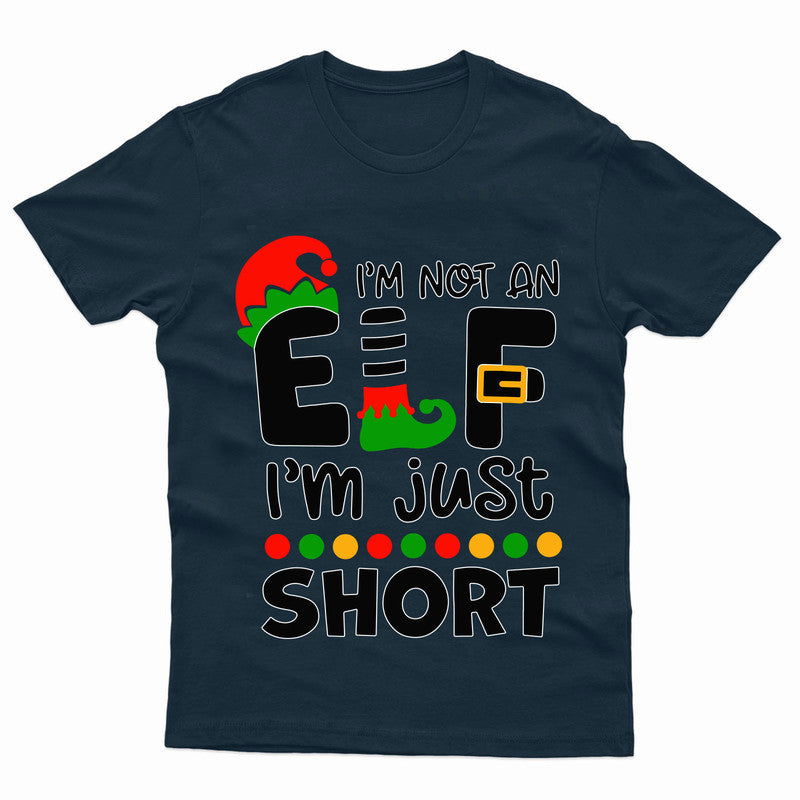 Christmas T-Shirt Funny Elf Xmas Party Unisex Tee Top - TheMonkeyTees