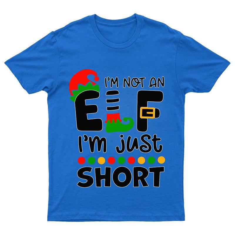 Christmas T-Shirt Funny Elf Xmas Party Unisex Tee Top - TheMonkeyTees