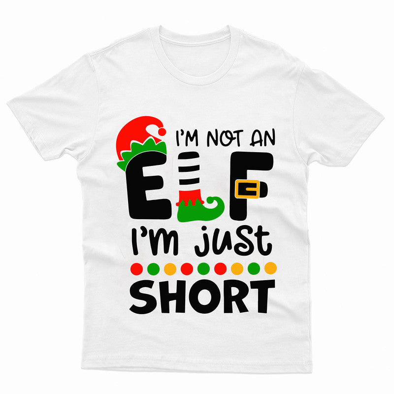 Christmas T-Shirt Funny Elf Xmas Party Unisex Tee Top - TheMonkeyTees