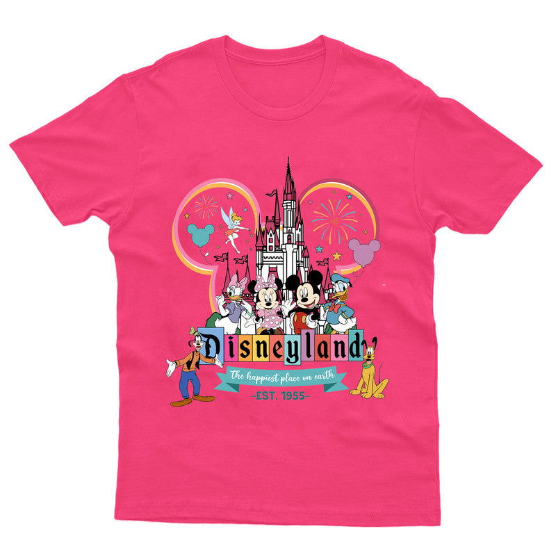 Disneyland Paris Adult Kids T-Shirt Vacation Trip T shirt - TheMonkeyTees