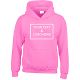 Personalised Kids Hoodie Girls Boys Pullover Hood Childrens Jumper