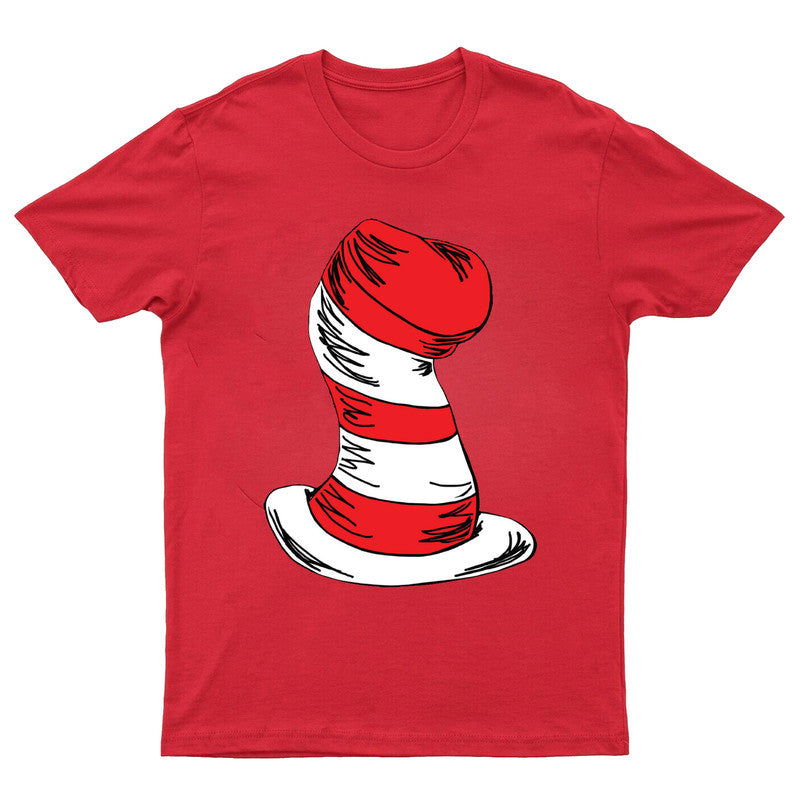 Funny Book Day Hat T-Shirt Fancy Dress Children Costume Adult Kids Tee - TheMonkeyTees