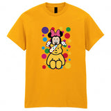 Pudsey Bear Minnie Unisex Kids T-Shirt Spotty Day Children Tee
